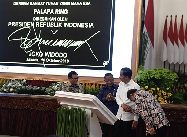  Di Depan Jokowi, Rudiantara Tunjukkan Belanja ICT Indonesia Rendah