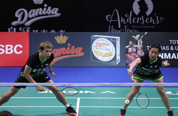  Kalah di Babak Pertama Denmark Open, ini Komentar Rinov/Mentari