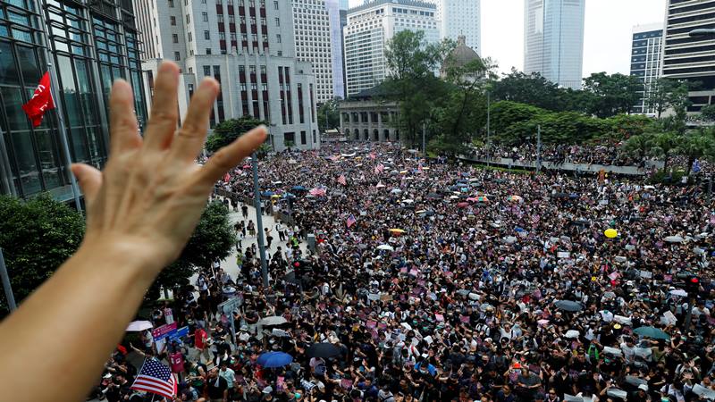  Demo Hong Kong : DPR AS Loloskan RUU Dukung Aktivis Pro-demokrasi