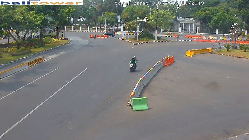  Ada Demo, Pantau Lalin via CCTV Sekitar Istana dan Medan Merdeka Berikut