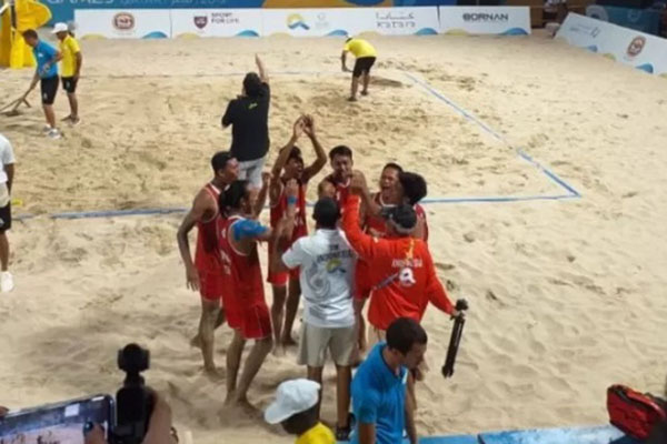  Voli Pantai Indonesia Raih Perunggu di World Beach Games