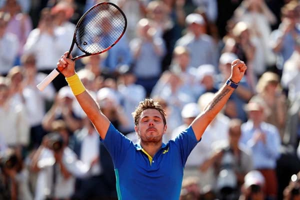  Wawrinka Singkirkan Lopez di Tenis European Open