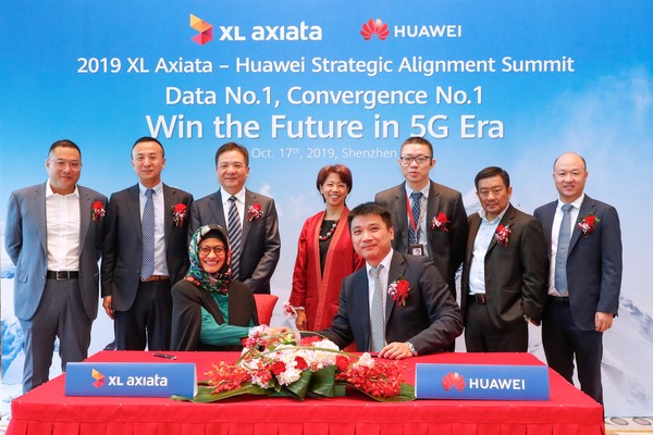  XL Axiata Tunjuk Huawei Sebagai Salah Satu Mitra Jaringan Inti Siap 5G
