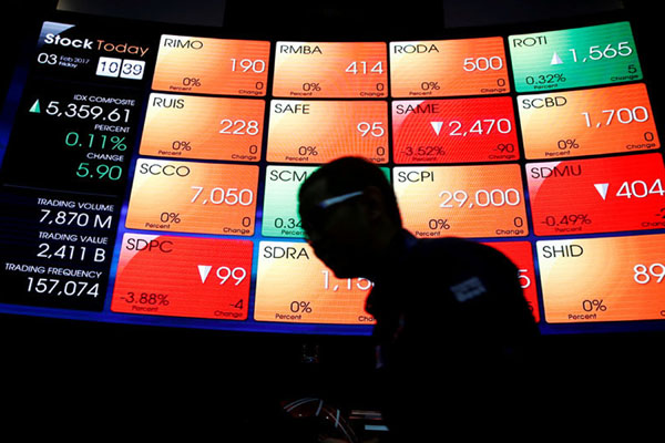  10 Saham Terlesu Perdagangan 17 Oktober, PGLI & KRAH Turun Lebih dari 17 Persen 