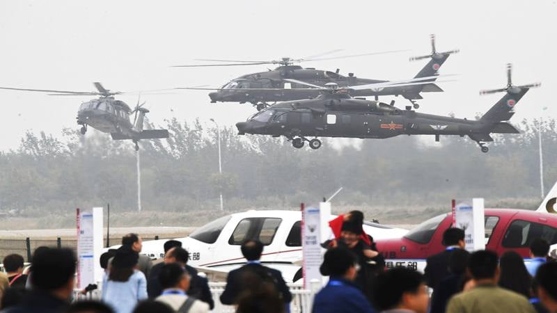  Saingi Amerika, China Pamer Helikopter Z-20 Mirip Black Hawk Sikorsky