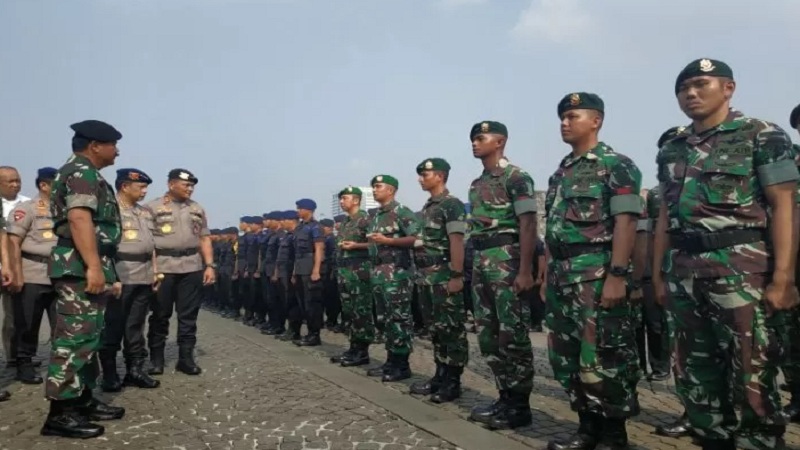  Pelantikan Presiden dan Wakil Presiden Diamankan 30.000 Personel TNI-Polri dan Aparat Pemprov