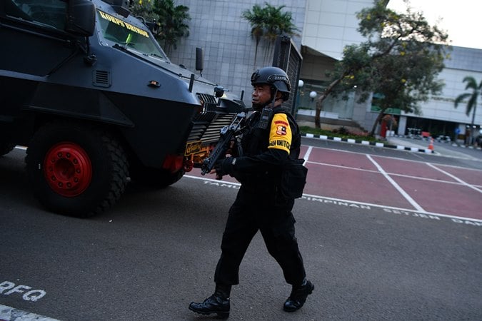  20 Menit Kunjungi Gedung DPR/MPR, Jokowi Dijaga Ketat