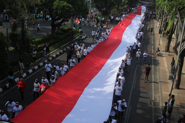  Parade Merah Putih dan Pesan Nasionalisme dari Surabaya