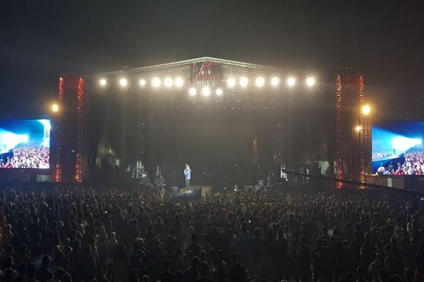  Usai Pelantikan, Jokowi Nonton Konser Musik Untuk Rakyat 