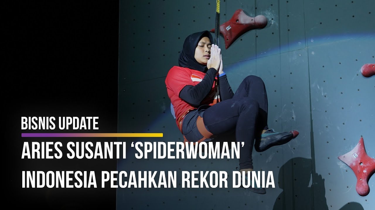  Aries Susanti ‘Spiderwoman’ Indonesia Pecahkan Rekor Dunia