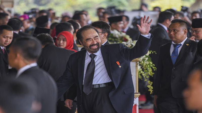  Jokowi Panggil Calon Menteri, Surya Paloh: Nasdem Tak Dikasih Tahu