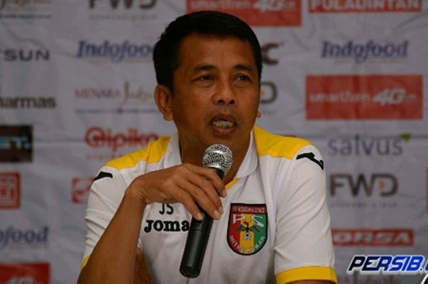 Pelatih PSMS Medan Jafri Sastra/Persib.co.id