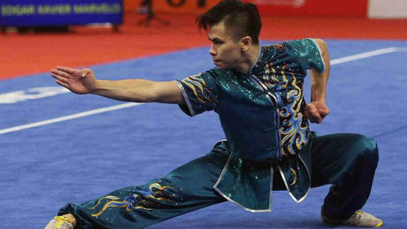  Hebat! Edgar Xavier Marvelo Raih Medali Emas Kejuaraan Dunia Wushu 2019
