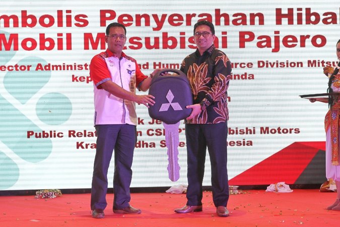  Mitsubishi Motors Berikan Pajero Sport Untuk BLK di Samarinda