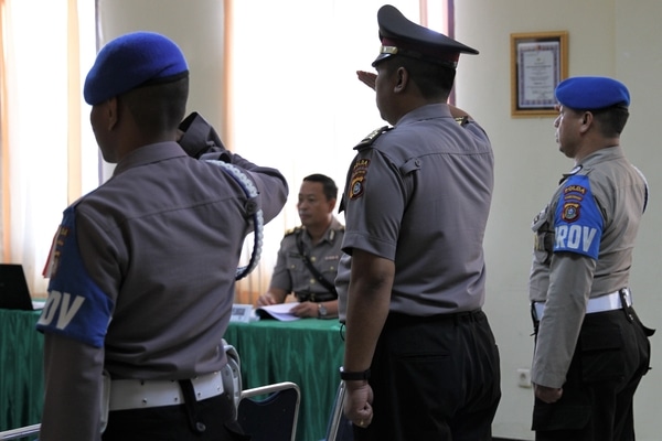  Enam Oknum Polri Penembak Mahasiswa Kendari Jalani Sidang Disiplin