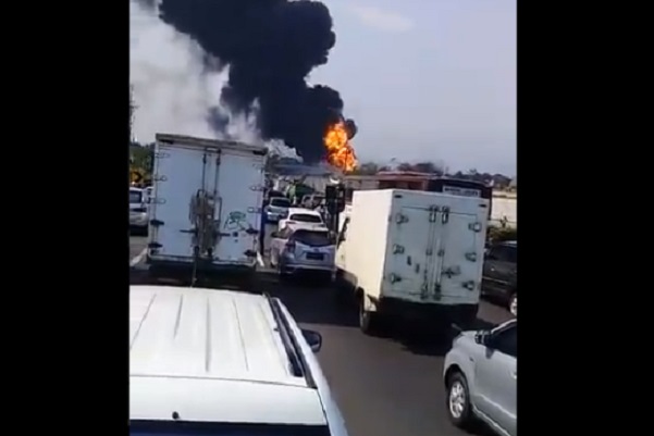  Ini Penyebab Pipa Pertamina di KM130 Tol Purbaleunyi Meledak