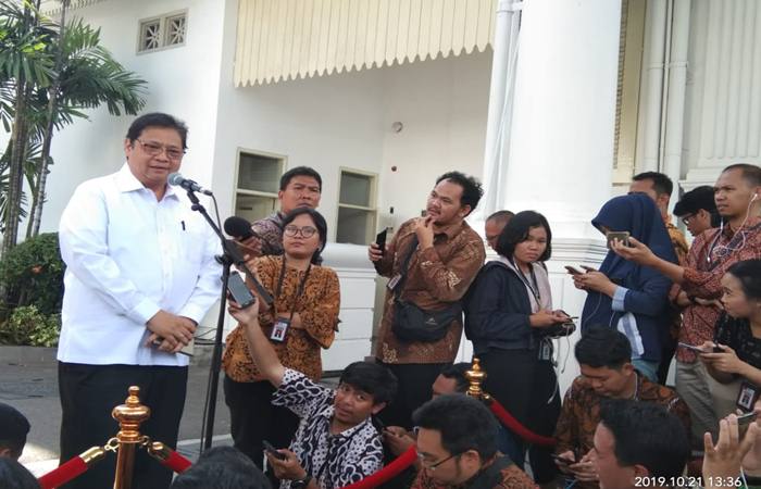  Kabinet Indonesia Maju: Airlangga Prioritas 2 Omnibus Law ini