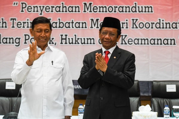  Menko Polhukam Mahfud MD Tanggapi Cuitan Wiranto