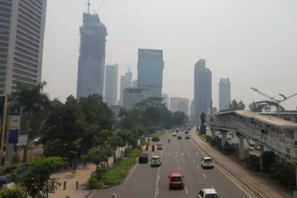 Kualitas Udara Jakarta, Jumat 25 Oktober Pagi, Tidak Sehat