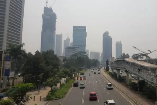  Kualitas Udara Jakarta, Jumat 25 Oktober Pagi, Tidak Sehat