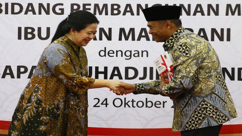  Cerita Menko Muhadjir Effendy Cium Tangan Megawati