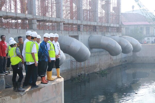  Pompanisasi Sungai Bendung Palembang Beroperasi Desember 2019