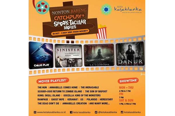  Sambut Halloween, Kotakasablanka dan Catchplay+ Gelar Nobar Film Horor