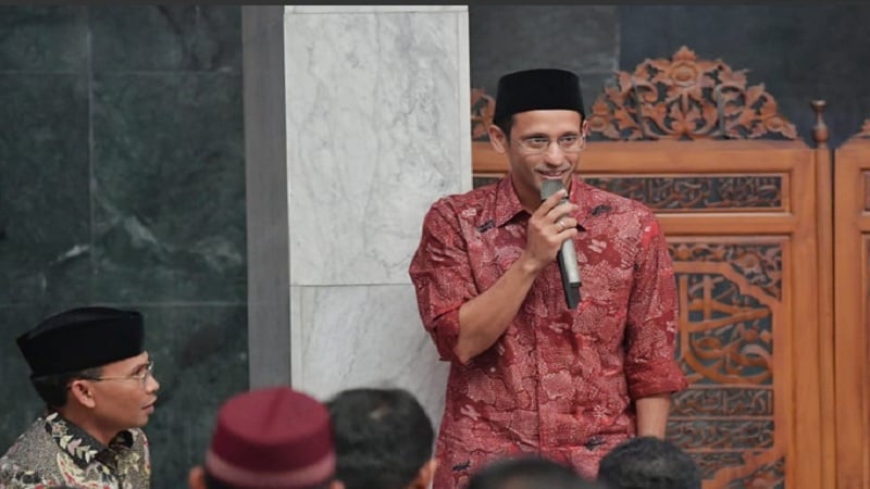  Semangat Nadiem Makarim Makin Tinggi Tiap Berinteraksi dengan Guru