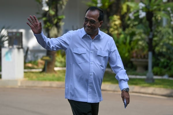 Menteri Perhubungan Budi Karya Sumadi/ANTARA-Wahyu Putro A