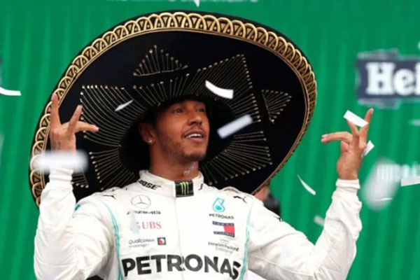  F1 : Lewis Hamilton Kuasai GP Meksiko
