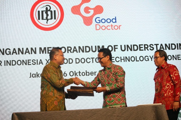  Good Doctor Technology Indonesia dan IDI Kerjasama Penelitian Berbasis Bukti Bidang Kesehatan