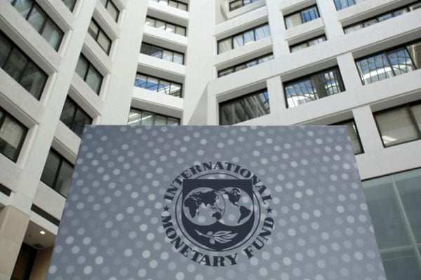 Kantor pusat IMF di Washington DC, AS./Reuters-Yuri Gripas