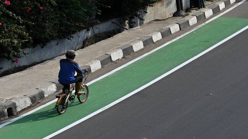  DPRD Kritik Anggaran Proyek Jalur Sepeda Rp73 Miliar, Ini Jawaban Dishub Jakarta