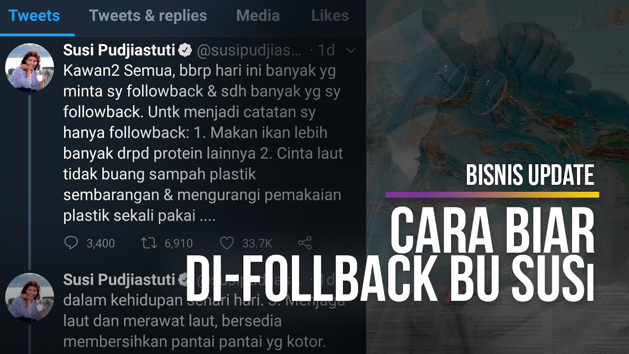  Akun Twitter Kamu Ingin Di-Follbek Susi Pudjiastuti? Begini Caranya