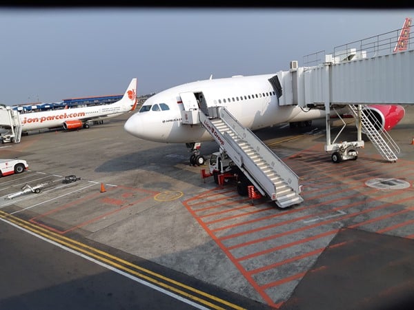 Pesawat Airbus 330-300CEO Batik Air. BISNIS/Putri Salsabila