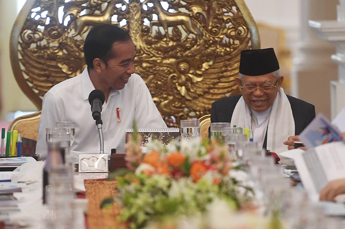 Gelar Ratas Perdana, Jokowi Kembali Singgung Omnibus Law