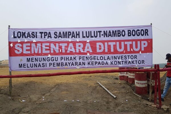  Tempat Pemrosesan Akhir Sampah Nambo Ditutup Sepihak