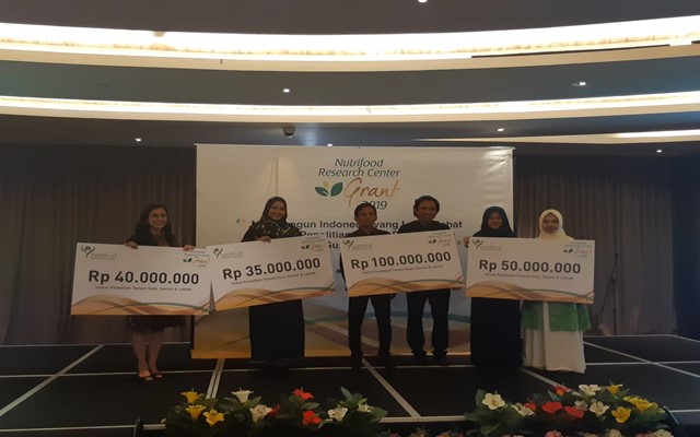  Empat Kampus Menangi Dana Penelitian Nutrifood Research Center Grant 2019