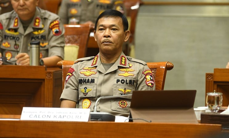  Tok! Rapat Paripurna DPR Sahkan Idham Aziz Jadi Kapolri