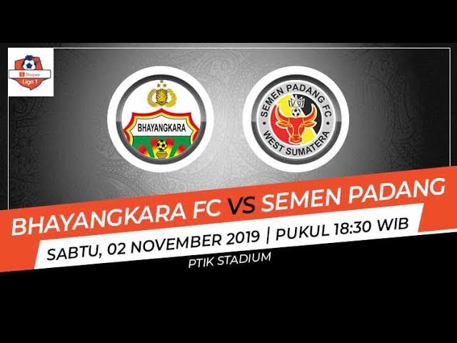  Bhayangkara FC vs Semen Padang 2-2, ini Videonya