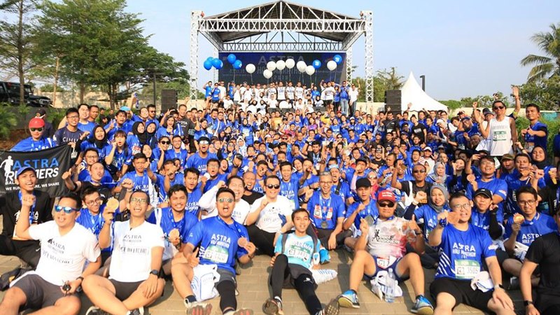  4.000 Pelari Ikuti Astra Half Marathon 2019