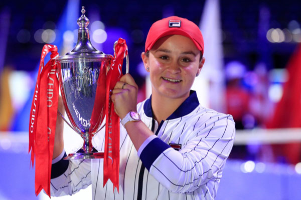  Barty Taklukkan Juara Bertahan Svitolina, Juara Tenis WTA Finals