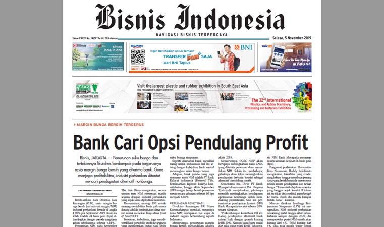  KABAR PASAR: Bank Cari Opsi Pendulang Profit, Alibaba Ketiban Pulung