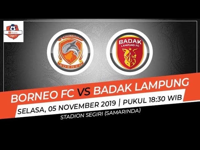  Badak Lampung Imbangi Borneo FC 1-1, Gusur Persija ke Posisi 15