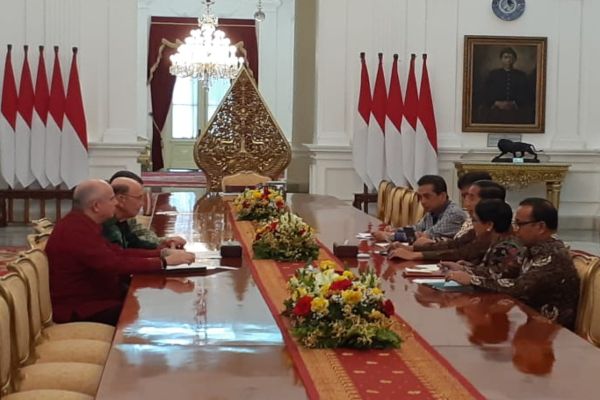  Mendag AS Wilbur L. Ross Bertemu Presiden Jokowi, Negosiasi GSP Bakal Selesai Desember 2019