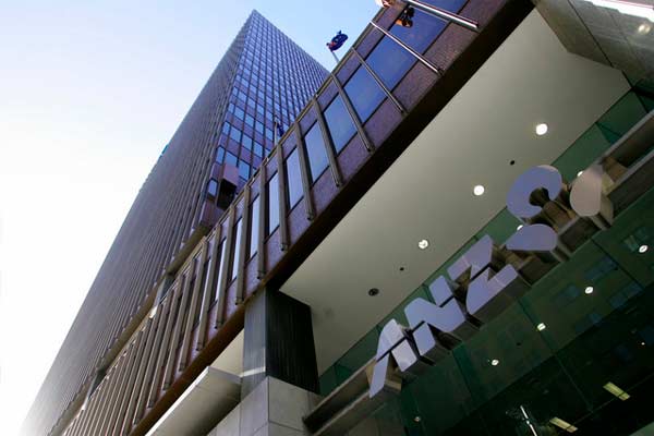 Bank ANZ.  - Bloomberg