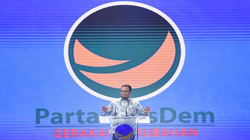  Anies Hadiri Kongres Nasdem, Begini Komentar Gerindra