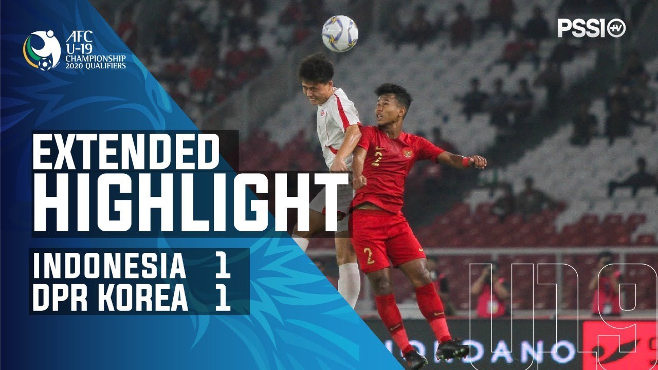  Piala AFC U-19: Indonesia Imbangi Korut 1-1, Lolos ke Final Sebagai Juara Grup K. Ini Videonya