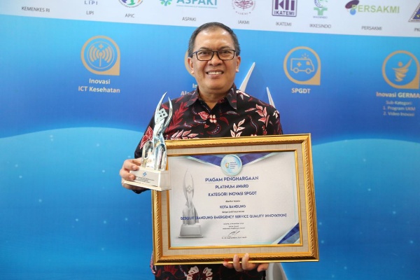  Pemkot Bandung Raih Penghargaan Inovasi Bidang Kesehatan