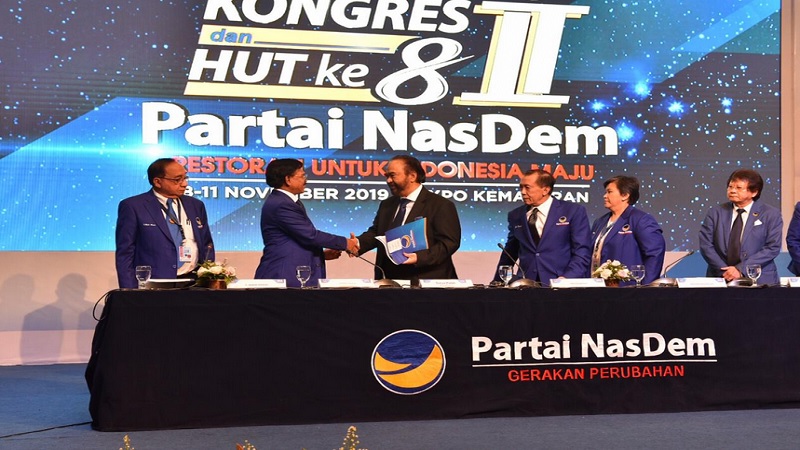  Surya Paloh Resmi Ketum Partai Nasdem 2019-2024